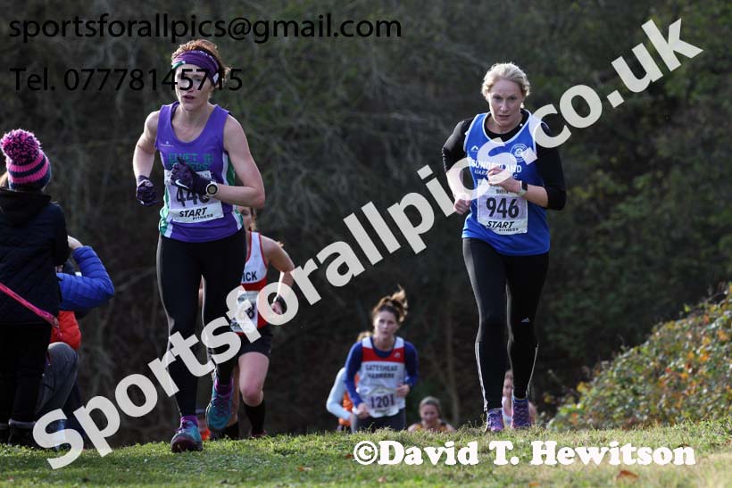 Senior womens 2017 Start Fitness North Eastern Harrier League, Aykley Heads, Durham. Photo:  David T. Hewitson/Sports for All Pics